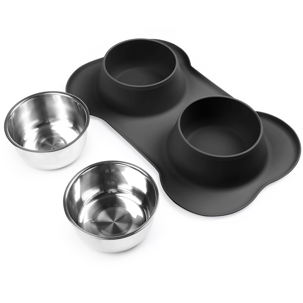 URPOWER 53 oz Stainless Steel Dog Bowls