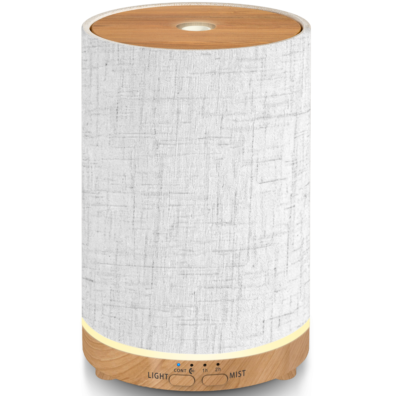 URPOWER 100ML Essential Oil Diffusers for Home with Linen Cover