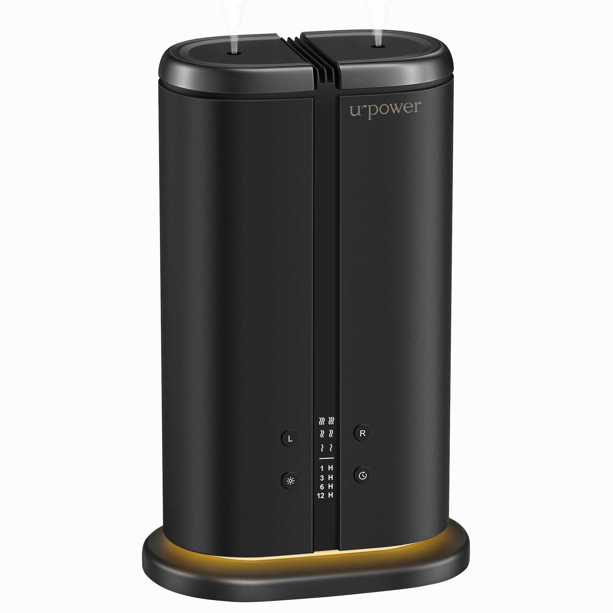 URPOWER Dual Nozzle Scent Diffuser, Waterless Essential Oil Diffuser