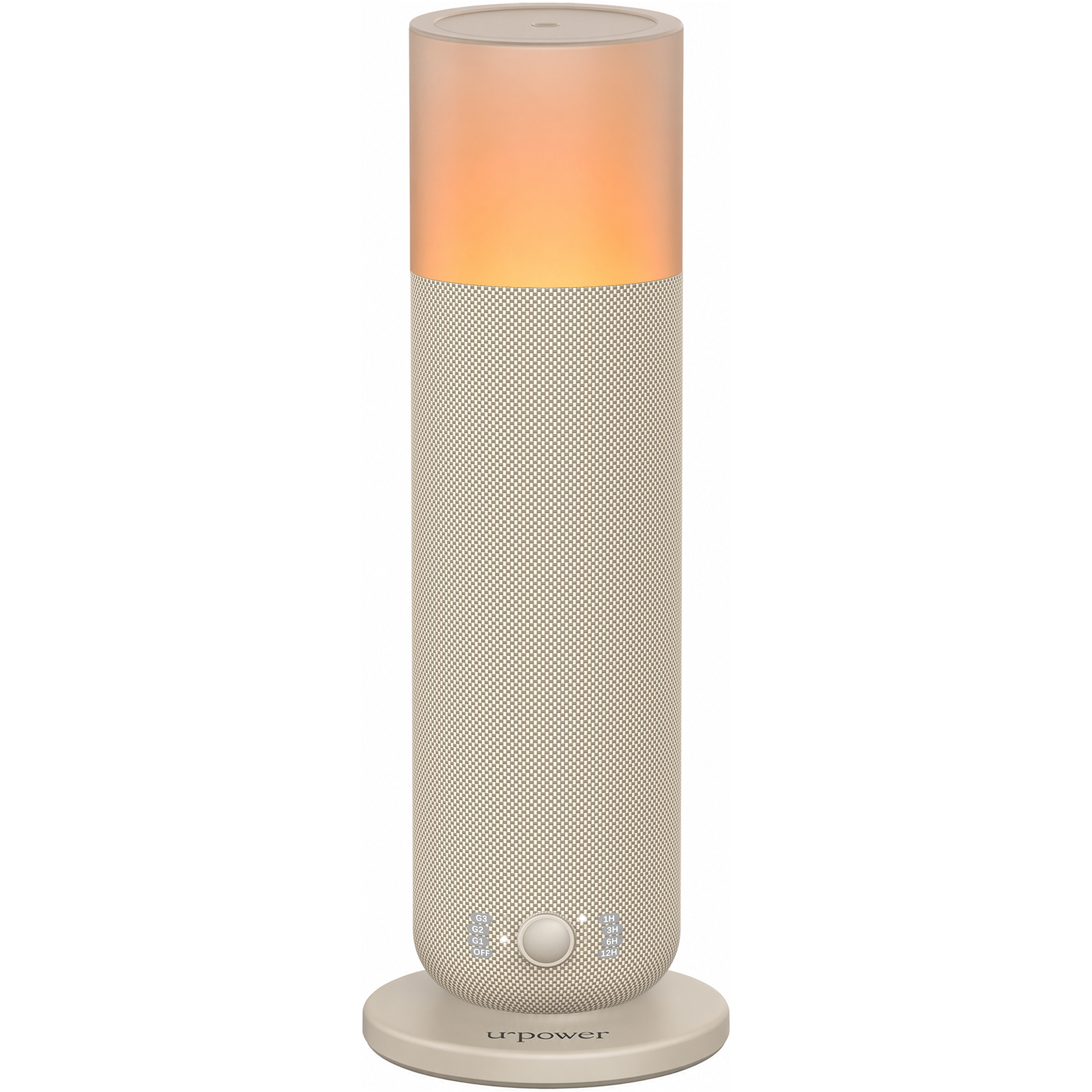 URPOWER Waterless Essential Oil Diffuser 120mL for Home, Hotel & Office